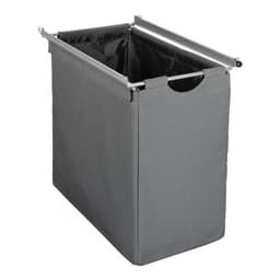 Epoq ulosvedettävä tekstiilikori 40 cm (harmaa)