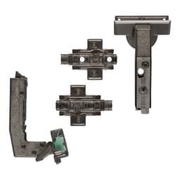 Epoq Tiomos SoftClose sarana 110 90A 2 kpl (tumma alumiini)