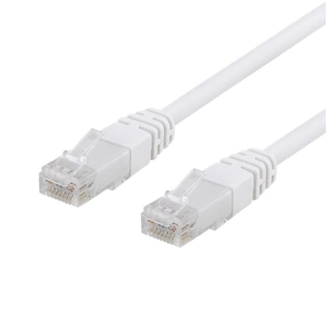EPZI U/UTP Cat6 laitekaapeli, 10m, 250MHz, kuparip. alumiinia, valk.
