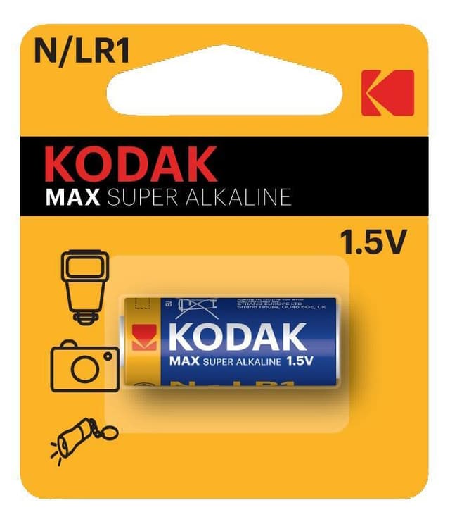Kodak ULTRA -alkali-N-akku (1 kpl)