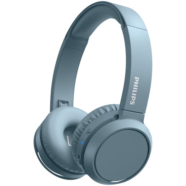 Korvassa olevat Bluetooth-kuulokkeet Siniset