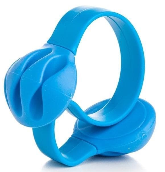 Kaapelipidikkeen pöydän reuna, sininen