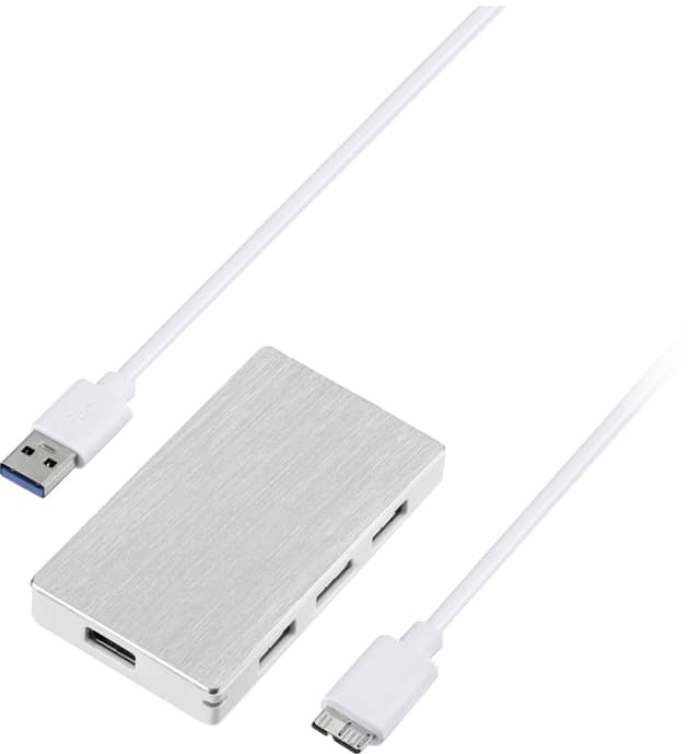 Sandstrøm neljän USB-portin hubi