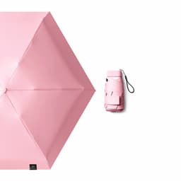 Mini päivänvarjo Vaaleanpunainen