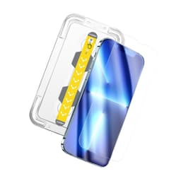 Karkaistu lasi näytönsuojakalvon kohdistusalusta Helppo asennus HD Läpinäkyvä iPhone 13/13 PRO