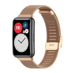 Klockarmband för Huawei Watch Fit TIA-B09/TIA-B19 Rostfritt stål Rose Gold