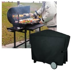 Grillin suojakansi Musta 112.4x64x95.6 cm