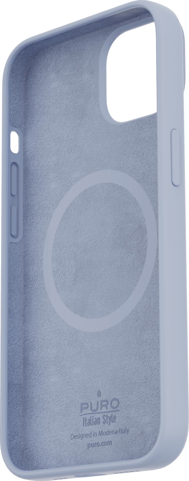 Puro Icon Mag iPhone 14 Plus suojakuori (sininen)