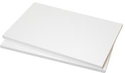 Epoq Standard hylly 80x58 2 kpl (valkoinen melamiini)