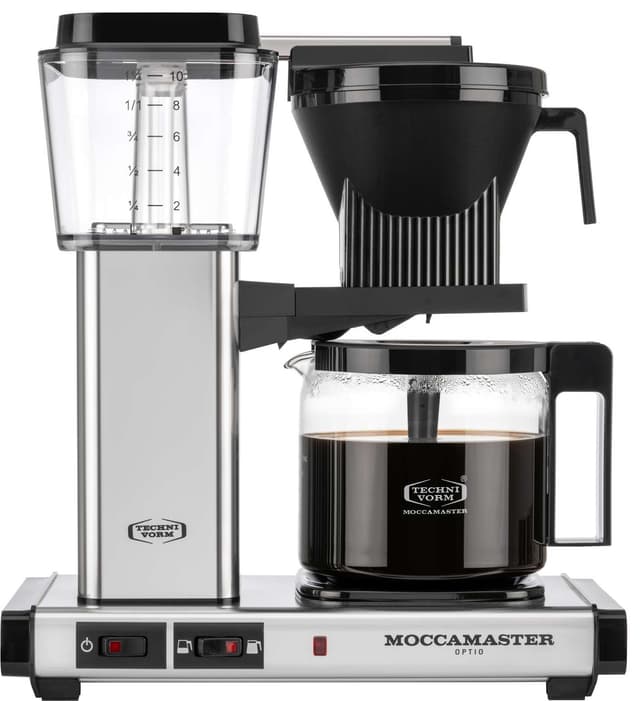 Moccamaster Optio kahvinkeitin 53917 (kiillotettu hopea)