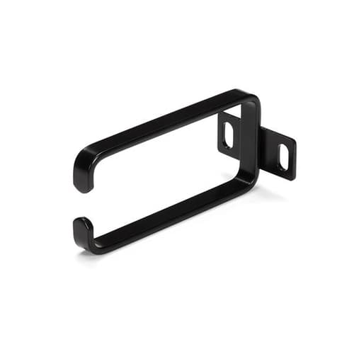 StarTech.com CMHOOK1UN, Kaapelilenkki, Musta, Terästä, 1U, EIA RS310-D, CE, TAA, REACH