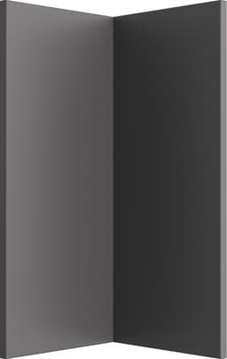 Trend Graphite Pariovi alakaappi kulma keittiöön