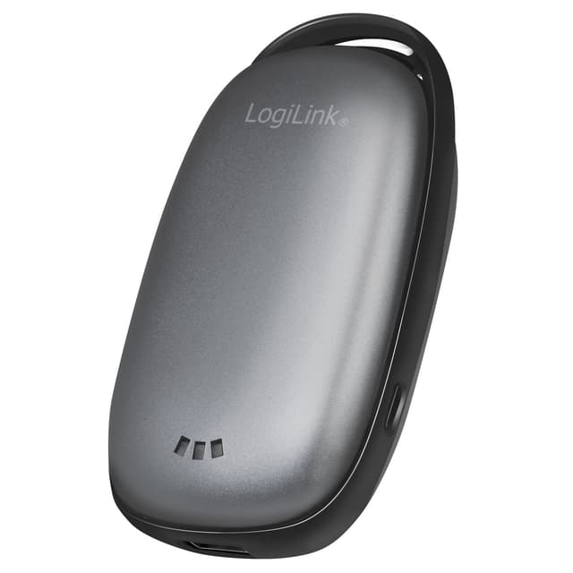 PowerBank käsilämmittimellä 4000mAh Musta