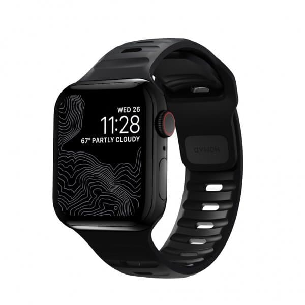 NOMAD Apple Watch 38/40/41mm Ranneke Sport Band Svart