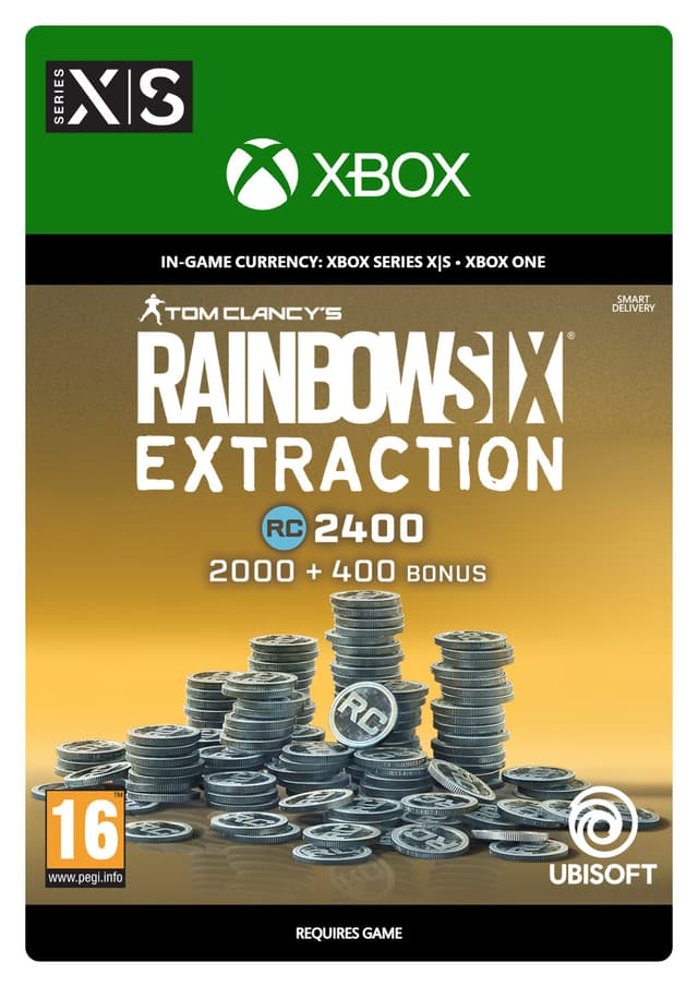 Tom Clancy's Rainbow Six® Extraction: 2,400 REACT Credits - XBOX One,X