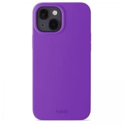 holdit iPhone 14 Kuori Silikoni Bright Purple