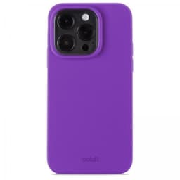 holdit iPhone 14 Pro Kuori Silikoni Bright Purple