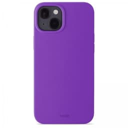 holdit iPhone 14 Plus Kuori Silikoni Bright Purple