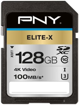 PNY Elite-X SDXC muistikortti (128 GB)