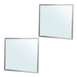 ECD Germany LED-paneeli 36W - 60 x 60 cm - 2-pack - Ultraslim Thin - SMD 3014 -