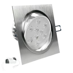 ECD Germany 6 kpl LED upotettava valaisin 9W 230V 668 Lumen Lämmin valkoinen