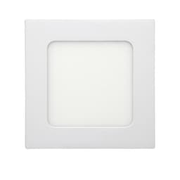 ECD Germany 2-pack LED upotettava valonheitin 6W - paneelikattovalaisin ultra