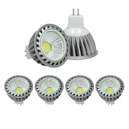 ECD Germany 4-pack 4W MR16 LED spot korvaa - 20W halogeeni - 60° sädekulma - 240