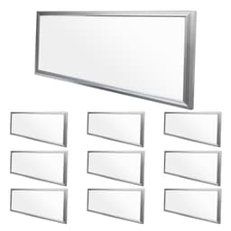 ECD Germany LED-paneeli 18W - 60 x 30 cm - Pakkaus 10 kpl - Ultraslim Thin - SMD