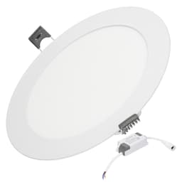 LED-paneeli upotettava valonheitin 12W, viileän valkoinen, pyöreä
