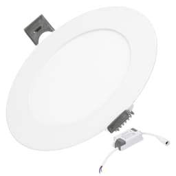 LED-paneeli upotettava valonheitin 6W, lämmin valkoinen, pyöreä