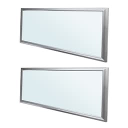 ECD Germany LED-paneeli 18W - 60 x 30 cm - 2-pack - Ultraslim Thin - SMD 3014 -