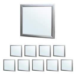 ECD Germany LED-paneeli 12W 30x30 cm - 10-pack - Ultraslim Thin - SMD 3014 -