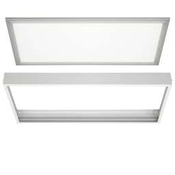 LED-paneelikehys 60x30 cm, lämmin valkoinen, 18W, sis. muuntajan ja