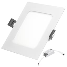 ECD Germany 6-pack LED upotettava valonheitin 6W - paneelikattovalaisin