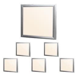 ECD Germany LED-paneeli 12W - 30 x 30 cm - 6-pack - Ultraslim Thin - SMD 3014 -