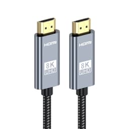 HDMI-kaapeli 8K 60 Hz 4K 120 Hz kullatulla liittimellä 5 m