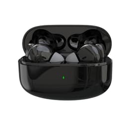 Trådlösa hörsnäckor Bluetooth 5.3 pekkontroll IPX4 Musta