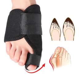 Isovarvas hallux valgus korrektori 1 pari Musta M