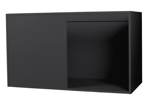 Epoq Standard kulmapöytäkaappi 120x70 (grafiitti)