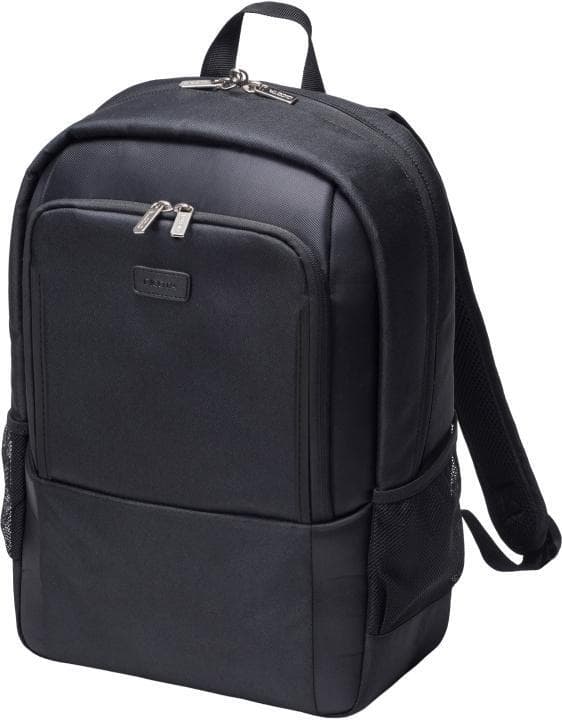 Dicota Backpack Base, Ryggsäck 15-17"", 2 fack 4 fickor, Svart