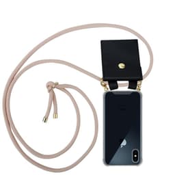 iPhone XS MAX Suojakuori Kotelo (Vaaleanpunainen)