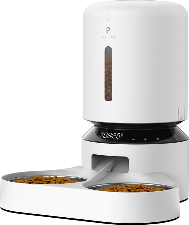Petlibro Granary Dual kissan ruokinta-automaatti 5L (valkoinen)