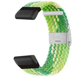 Punottu kellon ranneke Garmin Fenix 3 - Gradient green
