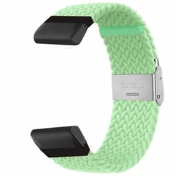 Punottu kellon ranneke Garmin D2 Bravo - Pistachio