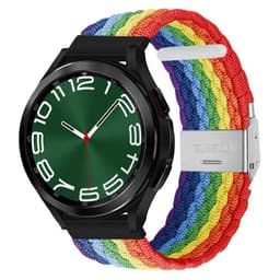 Punottu Kellon renneke Samsung Galaxy Watch 6 Classic (47mm) - Pride