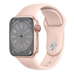 Sport kellon renneke Apple Watch 9 (45mm) - Vaalea pinkki