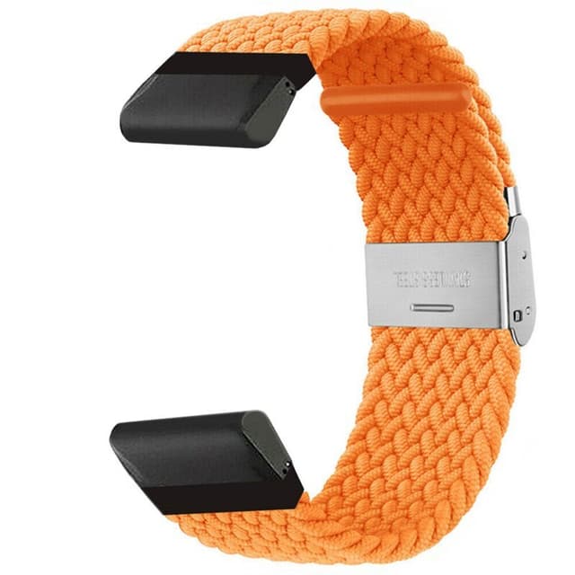 Punottu kellon ranneke Garmin D2 Bravo - Orange