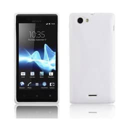 Sony Xperia J Suojakuori Kotelo (Valkoinen)