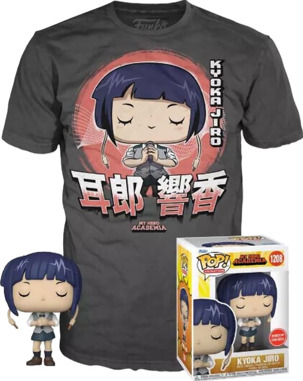 Funko Pop! + T-paita My Hero Academia mikrofonia pitelevä Jirou (S)