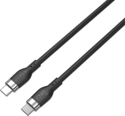 Hyper HyperJuice USB-C to USB-C latauskaapeli 1 m (musta)